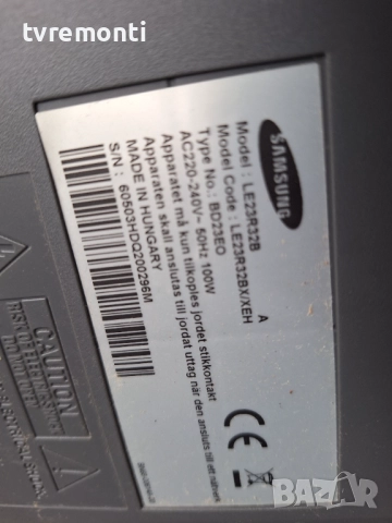 T-CON T230XW01 V1 06A56-1A за 23-инчов телевизор Samsung Модел LE23R32B, с дисплей T230XW01 V.1, снимка 5 - Части и Платки - 52051370