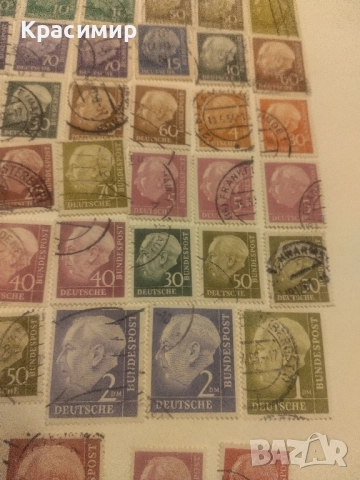 Пощенски марки Теодор Хойс !, снимка 6 - Филателия - 52043330