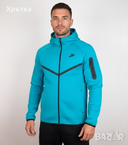 Nike Tech Fleece Windrunner - Оригинално мъжко горнище размер S