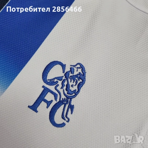 Мъжка ретро футболна тениска Chelsea F.C. season 03/05 размер XXL, снимка 4 - Тениски - 52219895