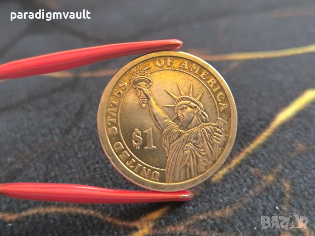 Монета - САЩ - 1 долар (Гроувър Клийвланд) UNC | 2012г., снимка 2 - Нумизматика и бонистика - 54007111