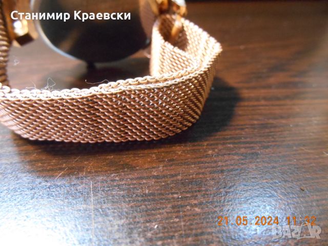 Watch for woman - rose gold plated color, снимка 6 - Дамски - 45893703