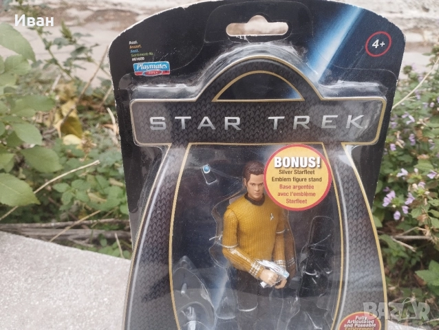Фигурка на капитан Kirk Star trek , снимка 5 - Фигурки - 52100491
