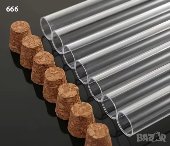 30 броя стъклени епруветки , снимка 2 - Декорация за дома - 53900206