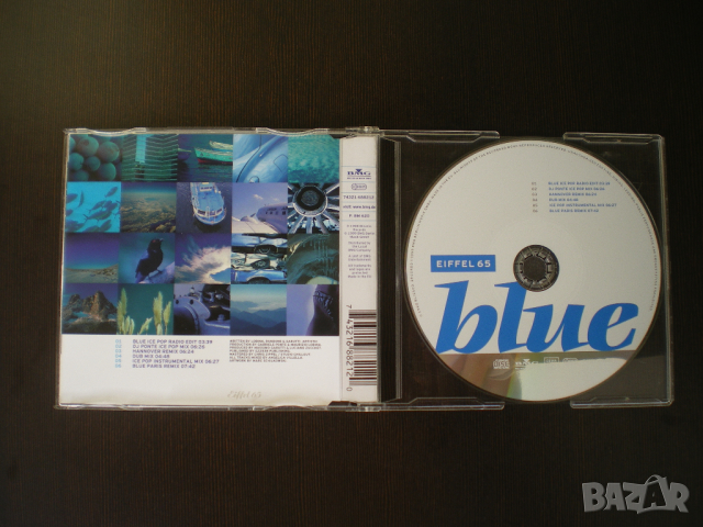 Eiffel 65 ‎– Blue [Da Ba Dee] 1999 CD, Maxi-Single, снимка 2 - CD дискове - 45040360