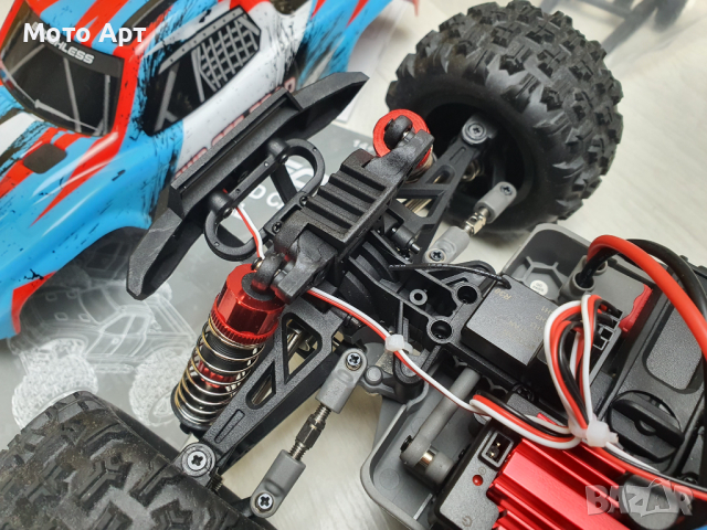 RC Количка MJX Hyper Go 16208 70KM/H Brushless RC Car Offroad Пикап, снимка 7 - Други спортове - 45025365