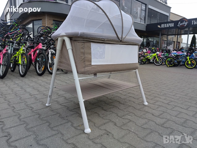 MONI Бебешко легло KALINIHTA бежов, снимка 11 - Кошарки - 53565202