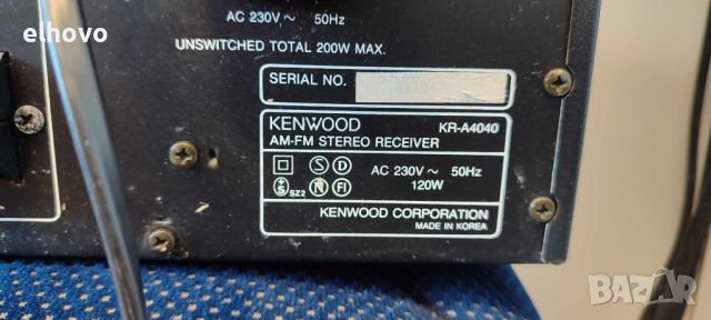 Ресивър Kenwood KR-A4040#1, снимка 10 - Ресийвъри, усилватели, смесителни пултове - 46558987