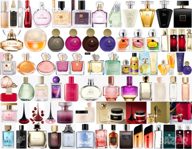 НАЛИЧНИ парфюми и тоалетни води AVON, ORIFLAME