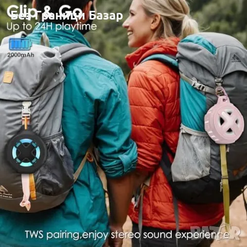 Нов Преносим говорител за душ и басейн – водоустойчив, 10W, RGB Колонка, снимка 8 - Тонколони - 49863632