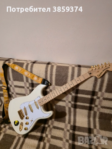 Електрическа китара Custom Squier Affinity Stratocaster, снимка 14 - Китари - 52202893