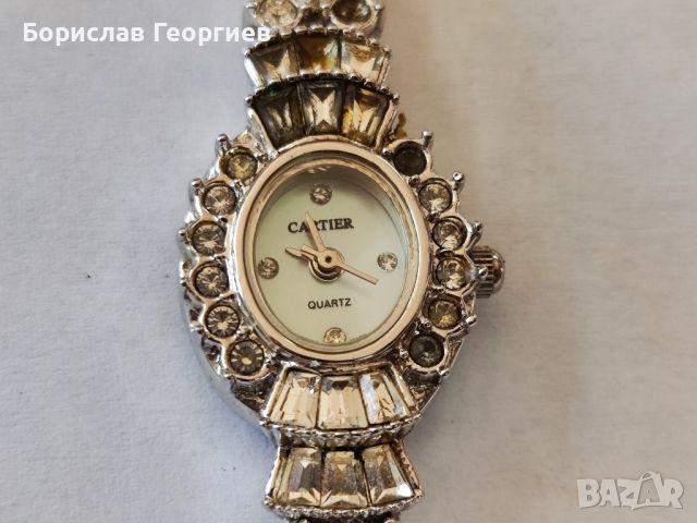 Дамски часовник Cartier кварц, снимка 2 - Дамски - 45992847