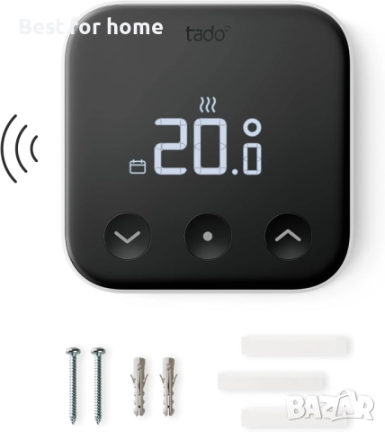 Безжичен, интелигентен терморегулатор tado X,смарт управление на отоплението, снимка 7 - Друга електроника - 52692150
