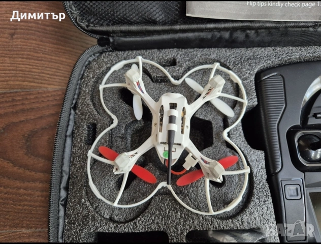 FPV дрон Hubsan X4 107D, снимка 2 - Дронове и аксесоари - 53878085
