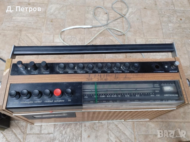 Радио касетофон Telefunken и Stern Recorder , снимка 5 - Радиокасетофони, транзистори - 51840667