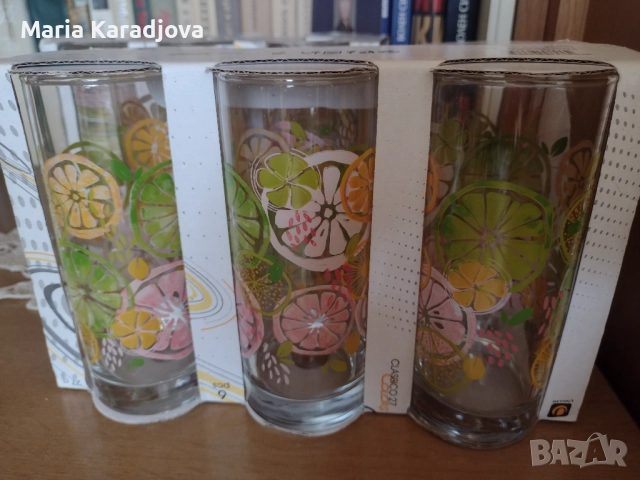 2 комплекта чаши за безалкохолни напитки, снимка 3 - Чаши - 51446856