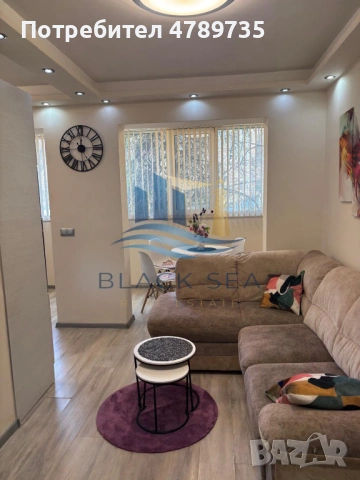 Продава ДВУСТАЕН обзаведен в кв.Аспарухово 
