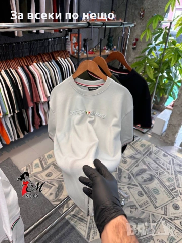 Emporio Armani Мъжка Тениска👕Мъжка Блуза С Къс Ръкав Емпорио Армани - Различни Цветове Код SK1207, снимка 6 - Тениски - 54094865