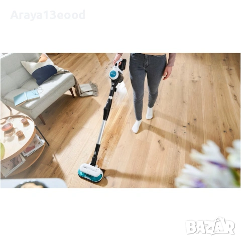Безжична прахосмукачка и моп 2 в 1 Bosch Unlimited 7 ProHygienic Aqua BCS71HYG1 с LED светлини, снимка 10 - Прахосмукачки - 53778537