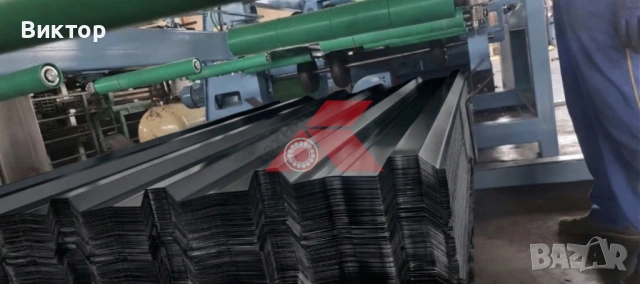 Покривна ламарина по размер на клиента / ЛТ 35 / 7016, 0.48мм - 0.5мм/, снимка 4 - Строителни материали - 53721976