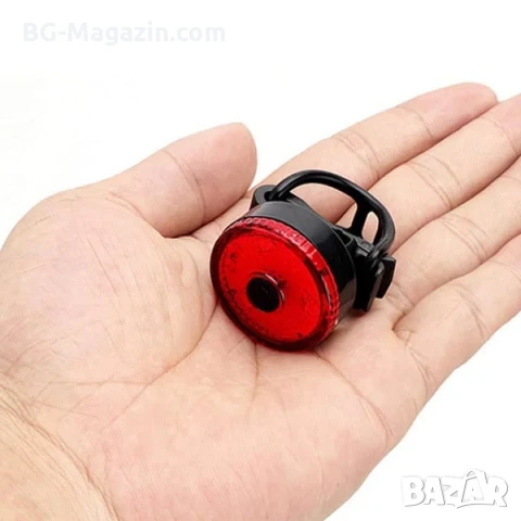 Комплект акумулаторни LED предни и задни светлини велосипед лед фар и стоп за колело USB зареждане, снимка 7 - Аксесоари за велосипеди - 50963101