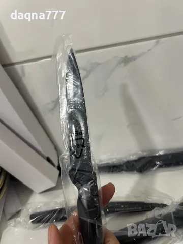 Нови! Комплект от 5 ножа Германия, снимка 5 - Прибори за хранене, готвене и сервиране - 50436014