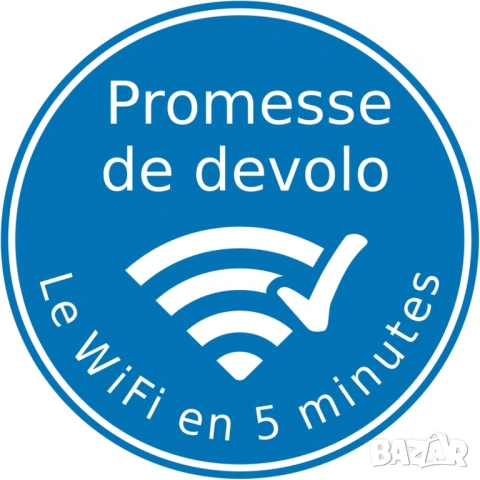 Мощен усилвател на WiFi сигнал WiFi 6 до 5400 Mbps и Mesh технология devolo WiFi 6 Repeater 5400 , снимка 9 - Рутери - 54102843