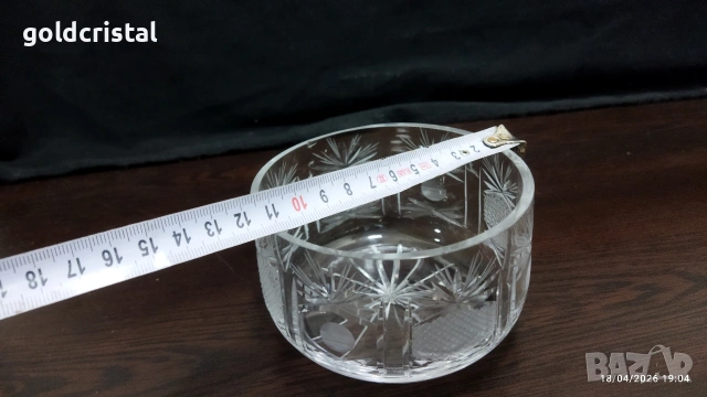 кристални чаши , снимка 9 - Антикварни и старинни предмети - 26819794