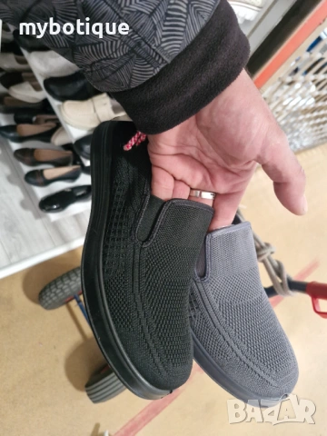 Мъжки спортни обувки плат 