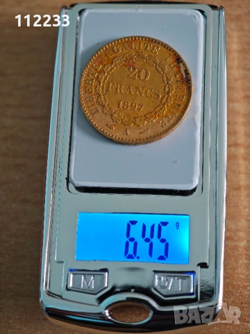 20 златни франка Гениус, снимка 3 - Нумизматика и бонистика - 53426559