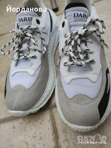 Сникърси ест.кожа 38 номер, снимка 5 - Маратонки - 53907312