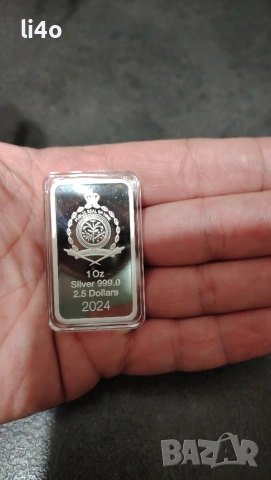 Сребърна монета икона Света Богородица 1oz 31.1гр, снимка 2 - Нумизматика и бонистика - 53422084