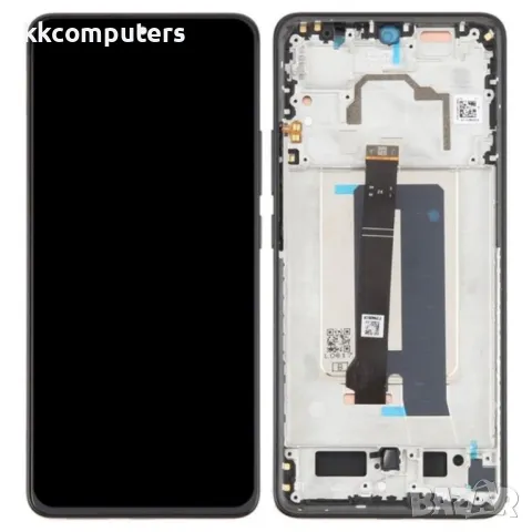 LCD Дисплей и Тъч Скрийн с Рамка за Xiaomi Redmi K70E 5G / Poco X6 Pro 5G, снимка 1 - Резервни части за телефони - 48601427