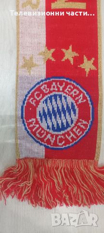 Шал Bayern Munchen Deutscher Rekordmeister Байерн Мюнхен Munich, снимка 2 - Футбол - 46514435