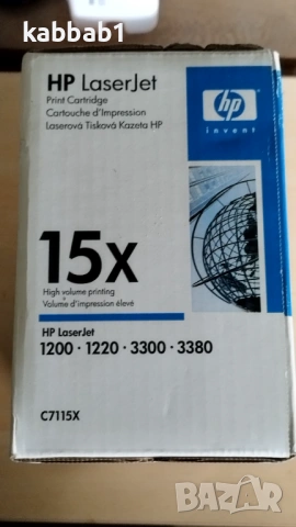 Тонер касета за HP 15A LaserJet - Black Original HP C7115A, снимка 11 - Консумативи за принтери - 53907303