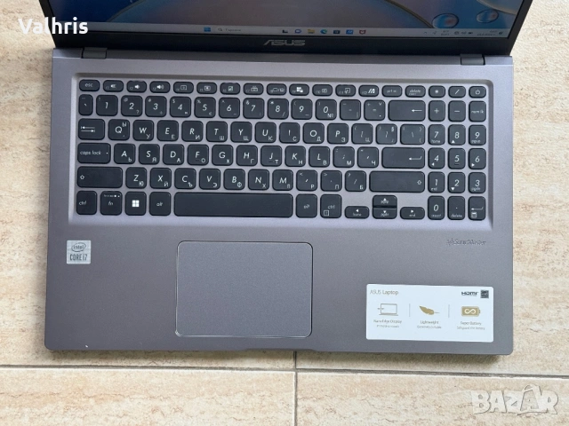 ASUS X515JA / 15.6” инча / i7 10th Gen / 16GB RAM / 512GB SSD, снимка 4 - Лаптопи за работа - 54222843