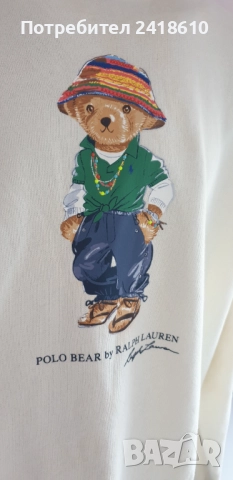 POLO Ralph Lauren Bear Womens Size XL НОВО! ОРИГИНАЛ! Дамски Суичър!, снимка 2 - Суичъри - 51764334