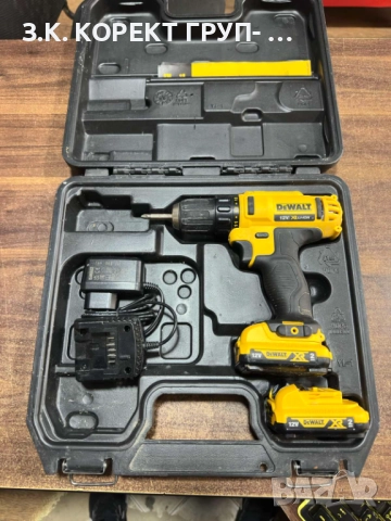 Aкумулаторен винтоверт DeWALT DCD710 с 2 батерии и зарядно, снимка 4 - Винтоверти - 52052927