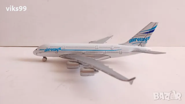 Airbus A380 Airways Welly , снимка 3 - Колекции - 47168273