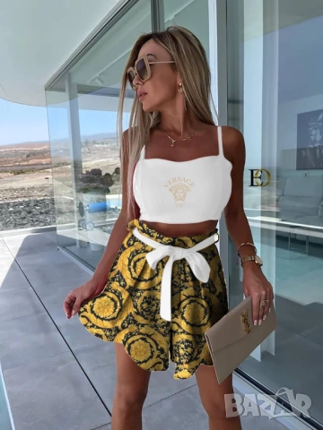 дамски комплекти louis vuitton burberry versace, снимка 5 - Комплекти - 51456864