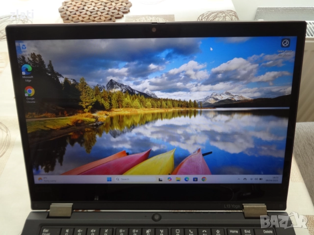 Таблет и Лаптоп 2в1 laptop Lenovo ThinkPad L13 Yoga Gen 2 i5-1135G7 /RAM 8GB/SSD 256GB / Win11 Pro, снимка 3 - Лаптопи за работа - 52641004