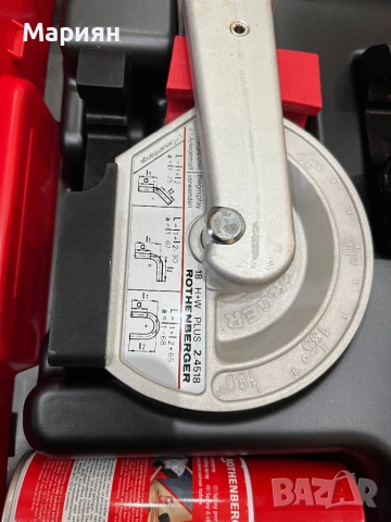 Огъвач за тръби ROTHENBERGER, снимка 3 - Други инструменти - 52440477