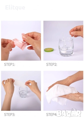 Кърпи за почистване на лице и ръце с форма на маршмелоу, снимка 3 - Други - 52831418