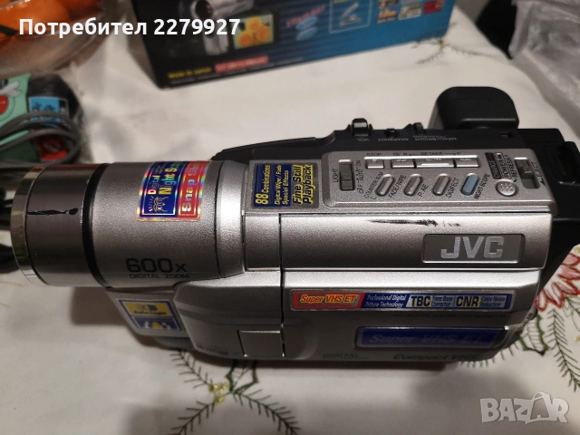 JVC GR-SXM470A-S Super VHS ET Camcorder , снимка 8 - Камери - 53101890