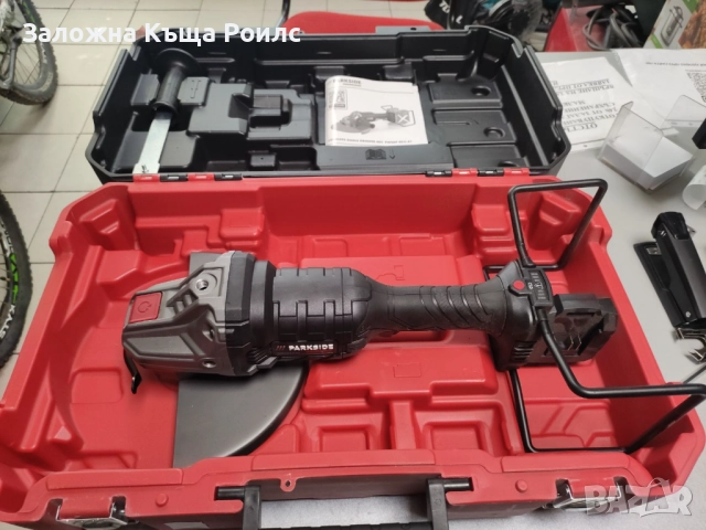 Ъглошлайф-Parkside Cordless Angle Grinder 40V (PAP 40-LI A1)., снимка 3 - Други инструменти - 51796436