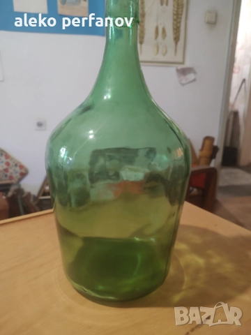 Бутилка за вино, стара, снимка 2 - Антикварни и старинни предмети - 51778303