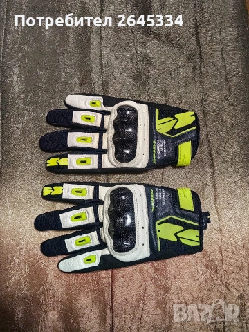 Мото ръкавици spidi g-carbon black/fluo yellow XL, снимка 2 - Ръкавици - 53031789