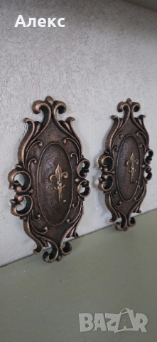 Изящна дървена закачалка в Бароков стил., снимка 2 - Закачалки - 53405354