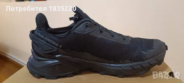 Туристически обувки Salomon Alpha Cross 4 Goretex, снимка 3 - Зимни спортове - 48274798