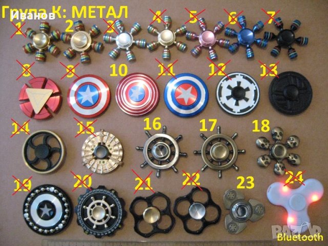 Спинър Мокуру Куб-3 вида Spinner MOKURU Cube, снимка 11 - Други спортове - 18592376